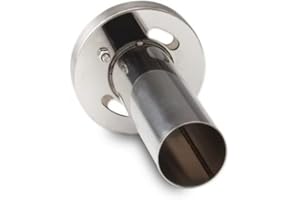 Auspuff Schalldämpfer, Asudaro Edelstahl Auto Auspuff Endschalldämpfer Universal Auspuffrohr DB Killer Insert Noise Eliminator Einstellbar/Nicht einstellbar 3,5/4 / 4,5 Zoll