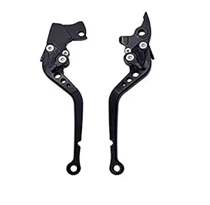 AOW ATTRACTIVE OFFER WORLD Royals Enfiield Series Clutch and Brake Levers - 6 Positions Adjustable levers for Bullet Classic 350