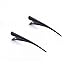 Mytoptrendz® Black Alligator Beak Hair Clip with teeth 13cm Long Metal Concord Clip (PACK OF '2')