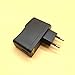 Produktbild WEIHAN Universal Schwarz Single Port AC 100-240 V 0,3 A 50/60 Hz DC 5 V 2000 mA 2A EU-Stecker USB-Netzteil Adapter Ladegerät Konverter