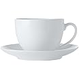 Maxwell & Williams White Basics Cup and Saucer, 280 ml