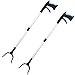 Produktbild Housolution Grabber Tool, [2 Pack] 32" Foldable Reacher Picker Upper Grabber, Lightweight Aluminum Long Handy Reaching Assist Tool with Rotating Grip for Trash Pick Up/Litter Picker - Blue