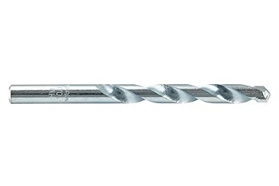 Wolfcraft - 7710010 - 1 Foret à Béton, HM-CT, Ø 10 Mm, Longueur de Spirale 80 Mm, Longueur Totale 120 Mm, Angle de Pointe 130°, DIN ISO 5468, laminé