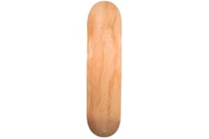 Venom Skateboards Plain Skateboard Deck Maple Wood Stain Blank Skate Board Decks 7ply Natural/Blue/Black/Gold 7.75/8/8.25 Skateboards for Kids/Teenage/Boys/Girls Adults Beginners
