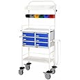 Crash Cart Trolley (Multi Purpose Trolley & Medical Crash Cart) - KRISHNA ENTERPRISES