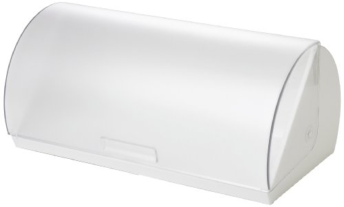 Emsa 2258401200 Rollbrotkasten, Kunststoff, 40 cm lang, Weiß, Superline