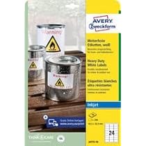 Avery L4778-20 étiquettes Ultra Résistantes Ft 45,7 X 21,2 Mm B X H 960 Etiquettes Blanc Avery L4778-20 étiquettes Ultra Résistantes Ft 45,7 X 21,2 Mm B X H 960 Etiquettes Blanc