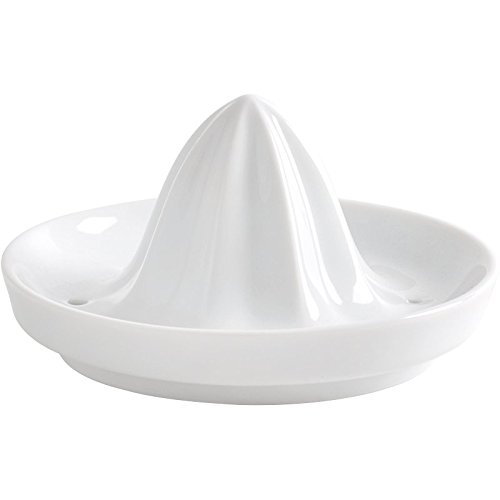 Kahla Magic Grip Kitchen Zitruspresse, Saftpresse, Orangenpresse, Zitronenpresse, Obstpresse, Silikonbeschichtet, Anti-Rutsch, Ø 22 cm, Weiß, 397754A90039C MG - 3