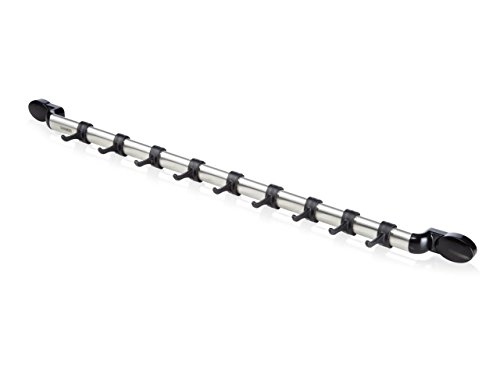 Leifheit 21335 Barrette de fixation Proline, idéale pour le rangement décoratif des ustensiles de cuisine