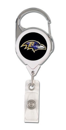 WincraftNFL Baltimore Ravens 47385011 Retractable 2S Premium Badge Holders