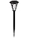 Produktbild Kunststoff-Gartenstecker mit Erdspieß Solarzelle & LED, ca. 6 x 38 cm