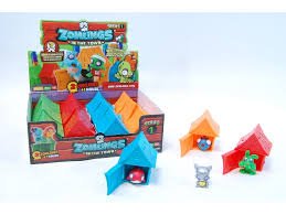 Zomlings Serie 1 - Casa Paquete, Casa + 2 Zomlings
