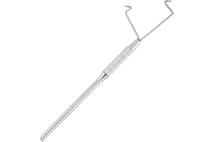 SUPERFINDINGS Outils de Montage de Pêche à la Mouche en Acier Inoxydable et Laiton