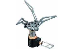 Fire-Maple Mini Estufa de Camping a Gas de Titanio Ultraligera 2600W Hornillo Acampada Portátile Plegable para Mochileros Quemador de Camping Cocina Bushcraft Senderismo