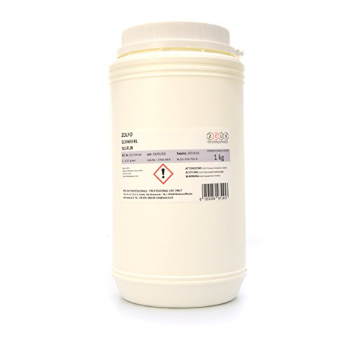 Preisvergleich Produktbild Schwefel Pulver - ZEUS - 1 kg