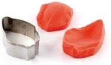 Silikonstempel &emporte-pièces en silicone avec une tulipe pétale