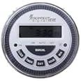 Quick Sense TM-619 12V DC Controller Programmable Digital Timer with Insulated Connecting Thimbles (White and Grey)