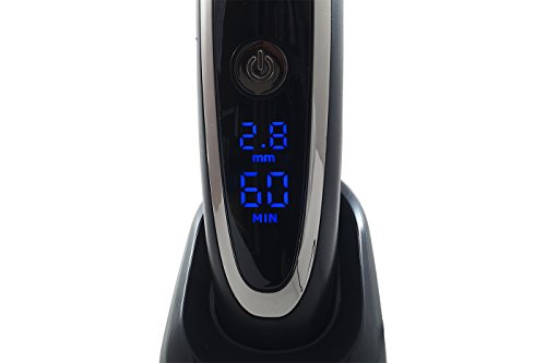 comprare on line RASOIO ELETTRICO REGOLA BARBA TAGLIA CAPELLI RICARICABILE DISPLAY RFC-688B prezzo