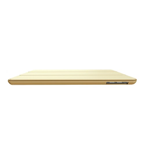 Khomo iPad Mini 1, 2, 3 Hülle Case Golden Gehäuse mit doppelten Schutz ultra dünn und leicht, Smart Cover – Dual Gold - 4