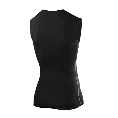 PowerLayer Herren Kind Funktionsunterwäsche Kompressionsshirt Armour Ärmelloses Hemd Top Skins Compression Shirt Ärmellos - 2