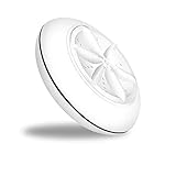 Material de alta calidad: fabricado en ABS ecológico, la mini lavadora no es tóxica, es firme y resistente al desgaste. Con un diseño de bajo ruido (inferior a 60db), no perturba el descanso ni el sueño.