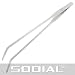 Produktbild TOOGOO(R) 10,4 " gebogene Edelstahl-Pinzette fuer Aquarium Pflanzen