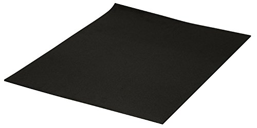 Extragroße Moosgummi-Platten schwarz