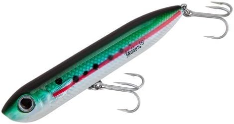 Heddon Chug'N Spook Lures, Greenie, 4.875-Inch by Pradco