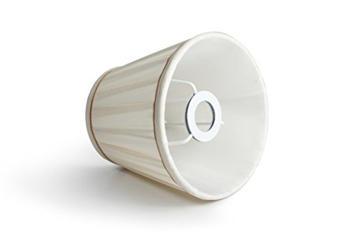 Splink 2pcs Lampenschirm Clip-On E12/E14 Stain Stoff Stehlampe Wandlampe Tischlampenschirm Modern Stil 100*150*130mm - 6