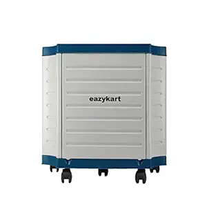 EAZYKART Hardy 500 XL White/Blue Battery Trolley for Inverter and Battery (White&Blue)