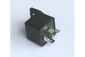 SHUOHUI Przekaźnik 6 V, 6 V, 40 A, z zamknięciem, do samochodu, przekaźnik prądowy, 5 pin