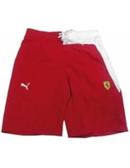 Bañador hombre Ferrari Puma rojo/blanco talla M