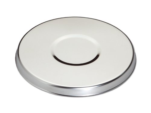 chg 8049H-01 Herdabdeckplatte aus Edelstahl-rostfrei, ø 20 cm, Höhe 1.6 cm