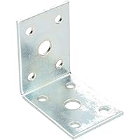 KOTARBAU Winkelverbinder 50 x 50 x 35 mm Stahl Bauwinkel Montagelöcher Möbelwinkel Verzinkt Schwerlast Holzverbinder…