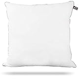 BESSERE STÜTZKRAFT - Das Gans im Glück Schlafkissen ist dank ihres speziellen Materials extrem Strapazierfähig und ist auch bei starker Beanspruchung und nach vielen Waschgängen extrem voluminös! Unsere Füllung verleiht dem Kissen die optimale Stützkraft!