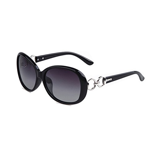 New Fashion Full Frame Beautiful Sunglasses for Women Black
