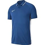 Dri-FIT-Technologie Nike Herren Dri-FIT Academy 19 Polo Shirt, Marina/White, XL