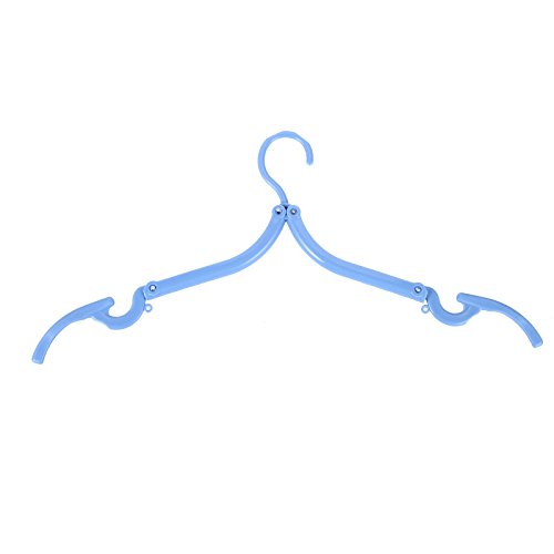 12 zusammenklappbare faltbare Kleiderbügel für Reise, Outdoor, Camping - 4