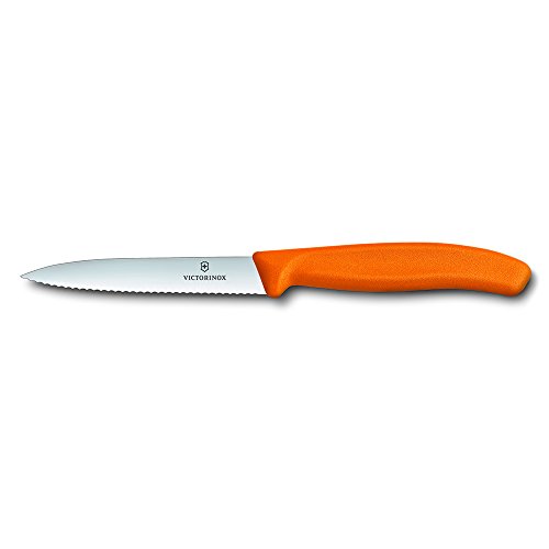 Victorinox 6.7736.L9 Messer, Kunststoff, orange, 20 x 2 x 1 cm,