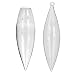 Generic Ice cone & Icicle Set Hanging Glass Vase Flower Hydroponic Bottle Home Decor RS.395.00