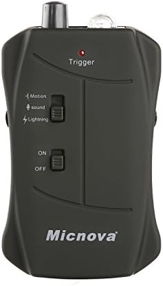 Micnova MQ-VTS Lightning &amp; Motion &amp; Sound Sensor/Security/Wildlife Shutter Trigger for Sony A55, A57, A65, A77, A100, A200, A300, A350, A700, A850, A900 DSLR Cameras