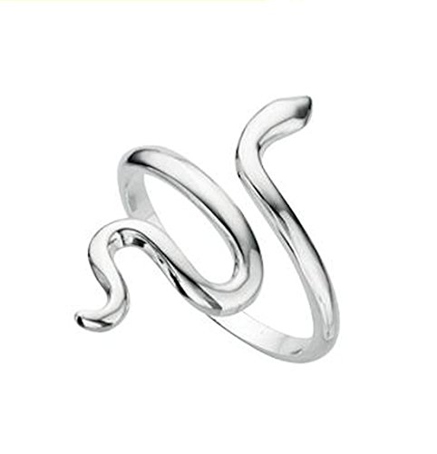 SILVER SNAKE RING CAN BE ADJUSTED TO SUIT YOUR SIZE new comes boxed