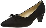 Obermaterial: Rauleder Gabor Shoes Damen Basic Pumps, Schwarz 17, 38 EU