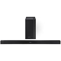 Samsung HW-K450  Soundbar , 2.1 Canali, 300 W, DTS 2.0, Dolby Digital 2.0, HDMI, Wireless, Nero (2016)