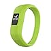 Produktbild Mumuj Kleiner Silikon Armband, Silikonband Band Sports Ersatzband Atmungsaktiv /Breathable Wasserdicht Verschleißfest Handgelenk Uhrenarmband für Garmin Vivofit 3 Vivofit JR / JR2 (Grün)