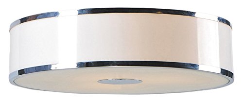 Preisvergleich Produktbild Lampex 163 / 2P Della 2P Plafond Lampe, Metall, E27, Weiß