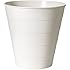 IKEA Papierkorb "Fniss" M&uuml;lleimer aus Polypropylen - WEISS oder SCHWARZ- Durchmesser: 28 cm - H&ouml;he: 28 cm - Inhalt: 10 l (wei&szlig;)