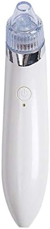 Electric Facial Pore Cleaner Blackhead Remover Vacuum Suction Zit Acne Skin Care USB Rechargeable for the Treatment of Acne and Facial Pore Cleansing(Rose Gold/Ivory White),Ivorywhite