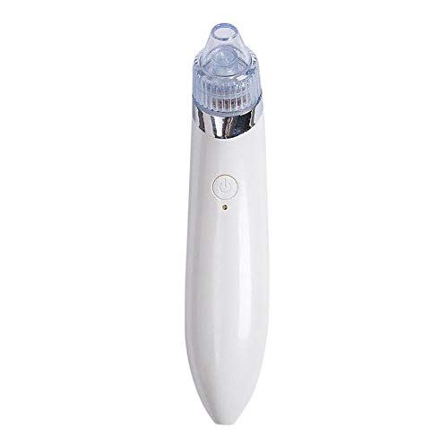 Electric Facial Pore Cleaner Blackhead Remover Vacuum Suction Zit Acne Skin Care USB Rechargeable for the Treatment of Acne and Facial Pore Cleansing(Rose Gold/Ivory White),Ivorywhite