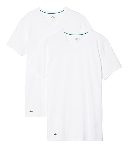 Lacoste Underwear Herren T-Shirt Lacoste V/N TEE (DPK), 2er Pack